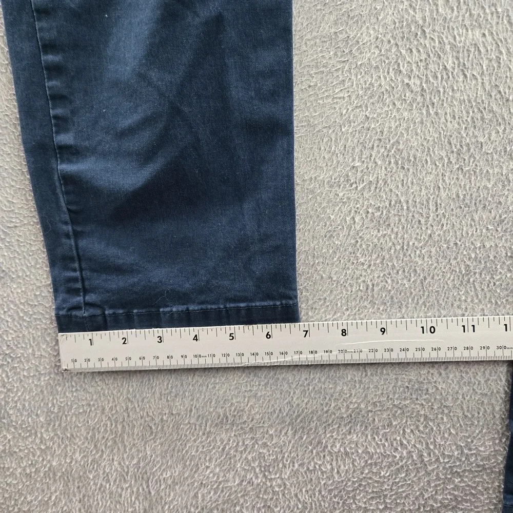 Banana Republic Men Pants 32X32 Blue Chino Fulton Skinny Button‎ Slim 29